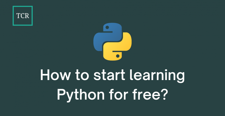 How To Start Learning Python For Free?